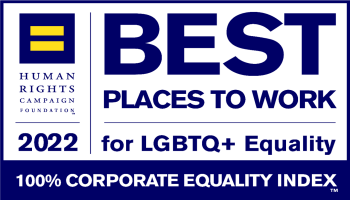 Best places to work for LGBTQs Equality 2022 100% corporate equality index.